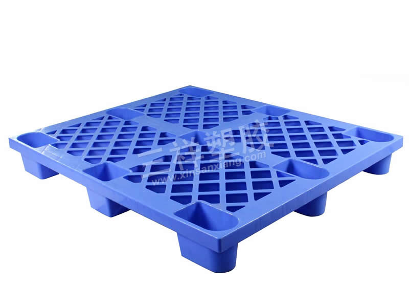 塑料卡板DM1210-X<br>1200×1000×140mm<br>九（jiǔ）腳網格型<br>瀏覽更多規格